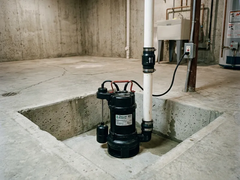 Sump Pump Installation Plumber in Pinebrook, TX